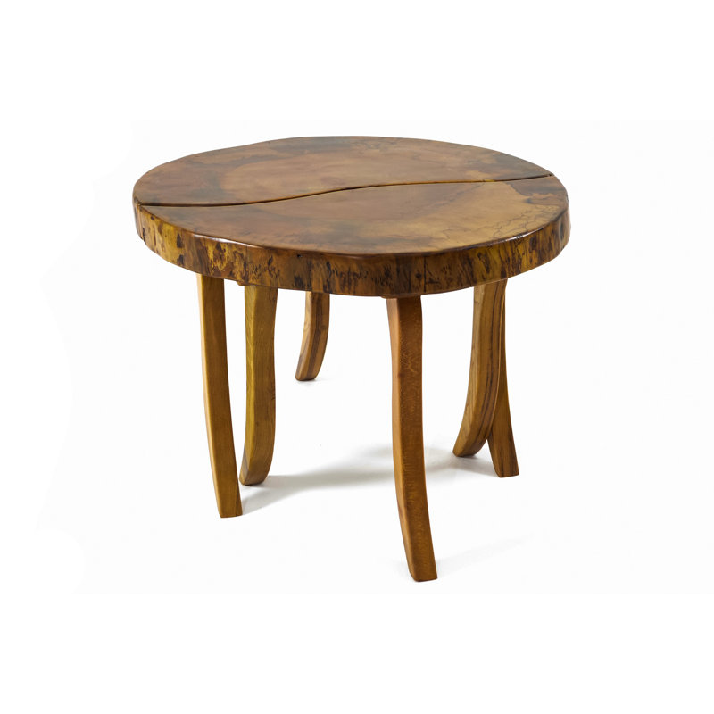 Heino Solid Wood Abstract Coffee Table