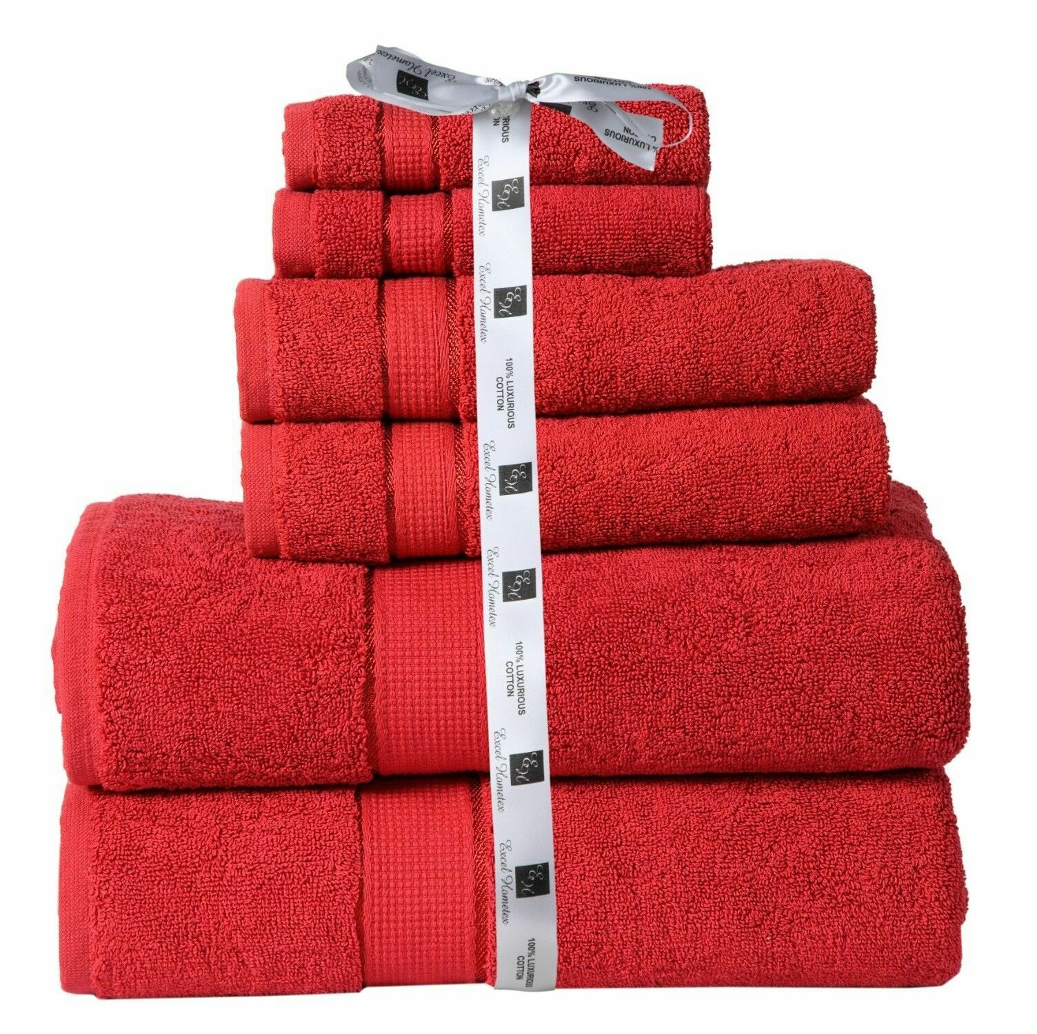 Lavish Home 12-piece Cotton Towel Set, Navy : Target