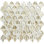 Majeste 0.5" x 2" Glass Fish Scale Mosaic Wall & Floor Tile