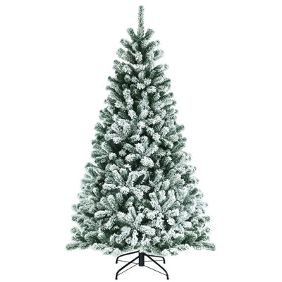 Lighted Pine Christmas Tree