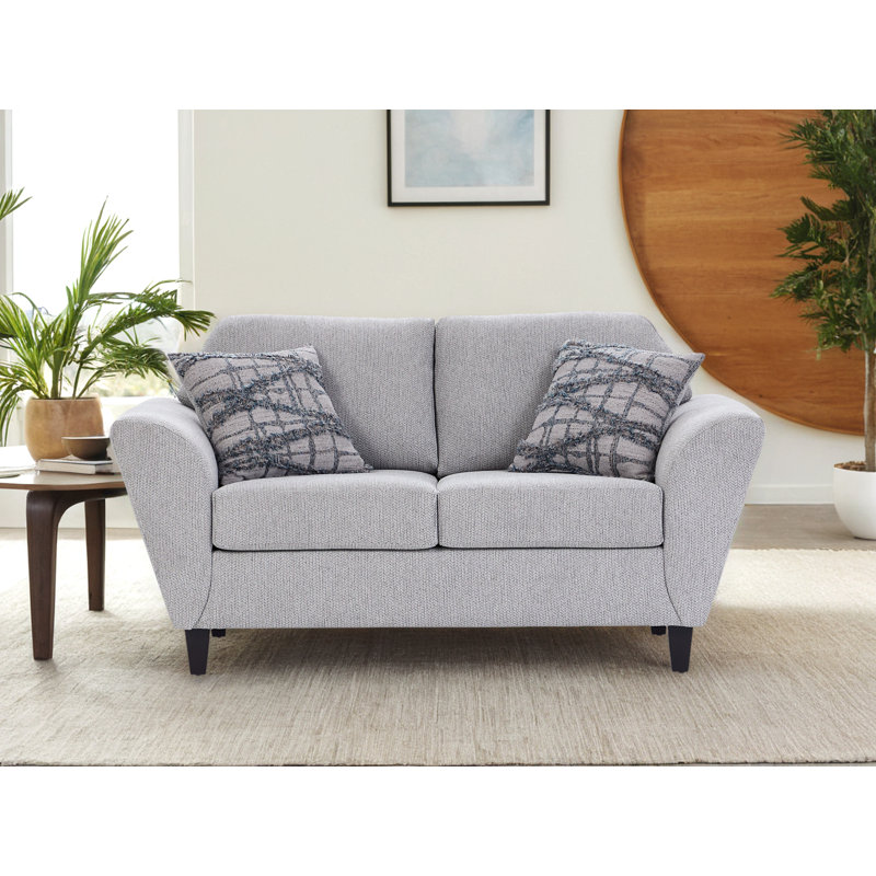 Causeuse rembourrée Hughes Furniture 23500, Premier Meadow, Mélange de polyester Premier Meadow
