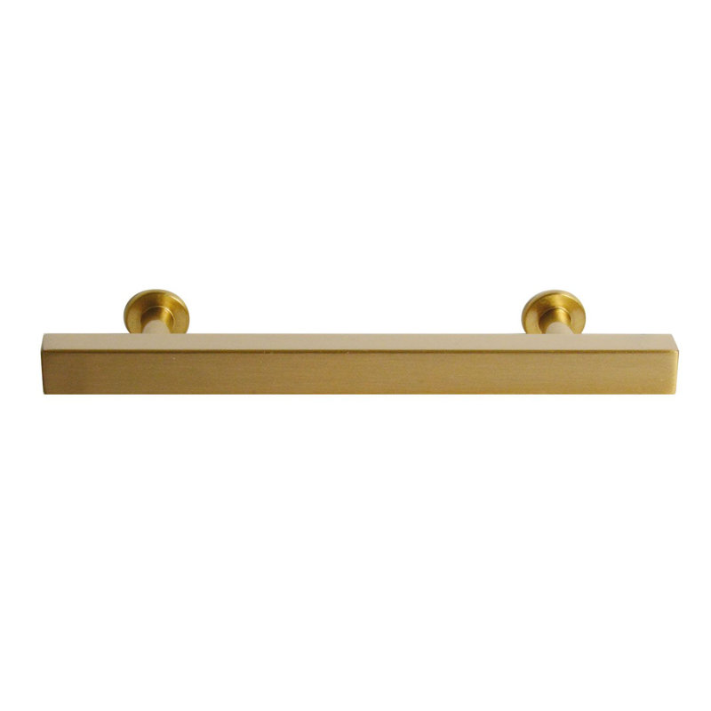 Poignée barre Newport, Ambre doré, 3 3/4"