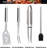 Stainless Steel Non-Stick Dishwasher Safe Grilling Tool Set