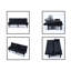 Canapé-lit multifonctionnel en PVC-67952392