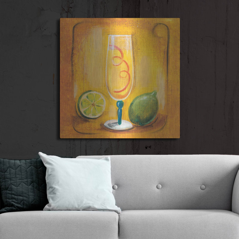  «Cheers 6» par Silvia Vassileva, art mural en métal, 36 po x 36 po, H 36 po x l 36 po
