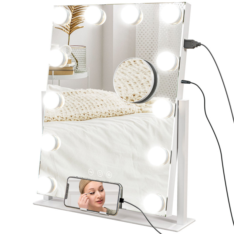 Evelyon Metal Rectangle Floor Mirror