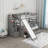 Blethyn Kids Twin Over Full Bunk Bed with Drawers-410545893