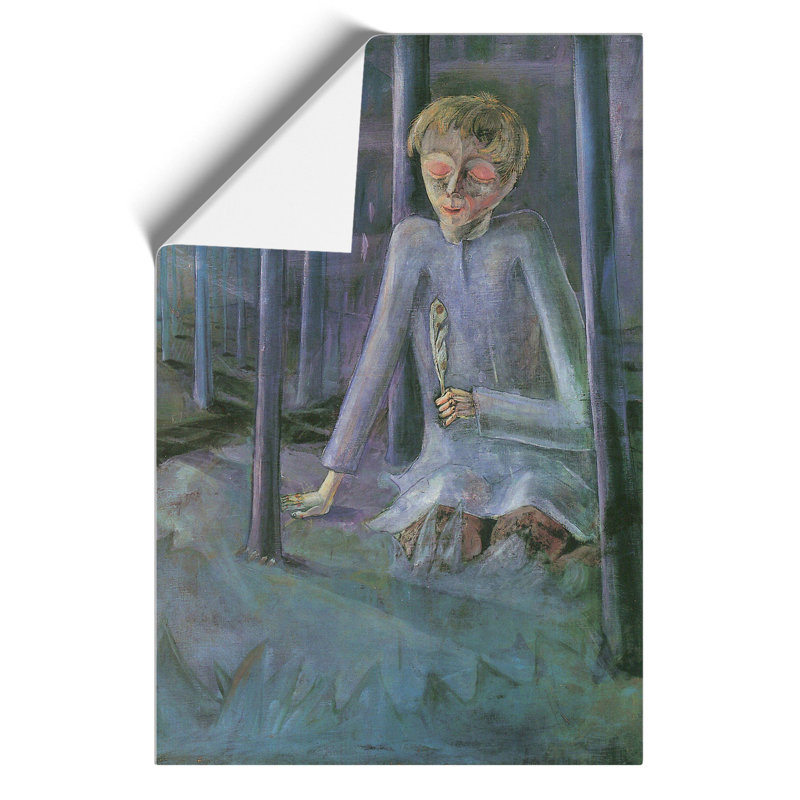 Dreaming Boy by Walter Gramatte - No Frame Painting, 30cm H x 21cm W x 0.1cm D