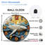 Horloge murale Shark Ocean