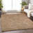 Premium Machine Washable Prisco Terracotta Rug-1865116823