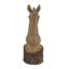 Raphael HORSE HEAD 36cm Carved Wood Effect