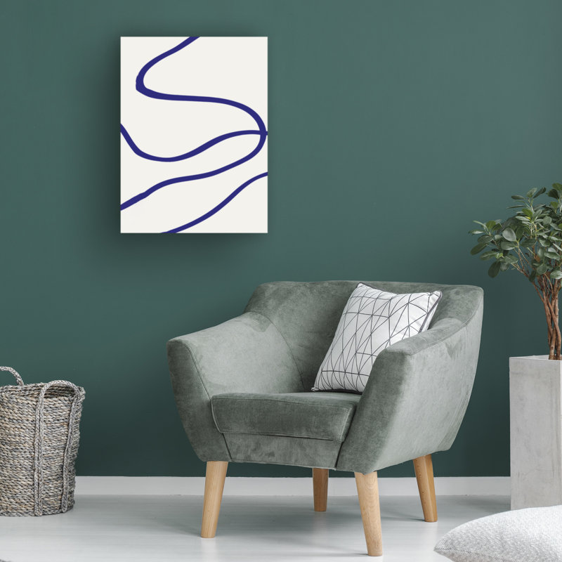 «Bol bol bleu sur toile» par pictufy, reproduction