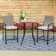 Capirano Outdoor 63.54cm Counter Stool with Cushion