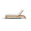 Haven Outdoor Teak Chaise Lounge-71550159