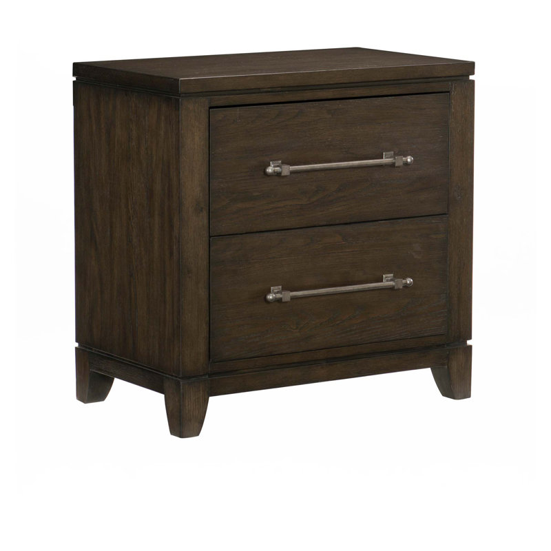 Table de chevet 1Pc de 2 tiroirs
