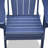 Folding Outdoor Adirondack Chair For Relaxing, HDPE All-Weather Fire Pit Chair, Patio Lawn Chair For Outside Deck Garden Backyardf Balcony, Navy Blue-1310627623