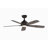 Doren 52 inch Indoor Ceiling Fan with LED Light Kit - Black-52817709