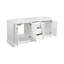 Meuble-lavabo double 72 po avec plateau en marbre Deraney