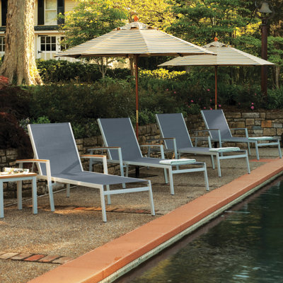 Travira 8-Piece Chaise and End Table Lounge Set by Oxford Garden