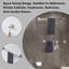 Ensemble de quincaillerie de salle de bain 10 pièces-93723595