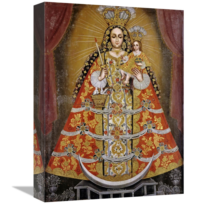 " Nuestra Senora De La Concepcion " by Nicolas Tarkhoff, 36" H x 27" W x 2" D