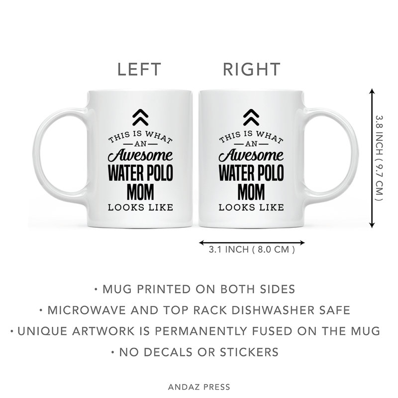 « This is what a awesome water polo MOM like a coffee »