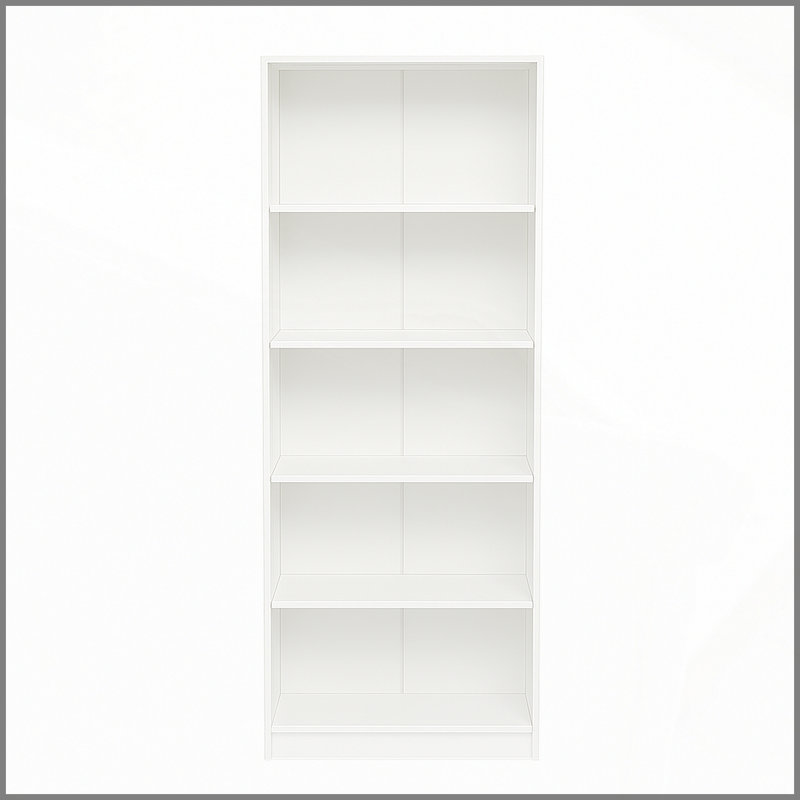 Armoire de rangement à 5 niveaux, Blanc