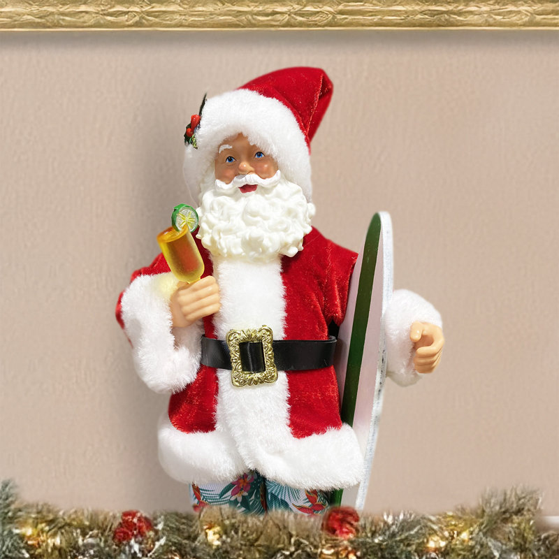 10" Surf’s Up Santa