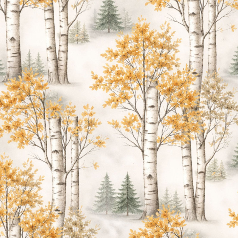 Papier peint auto-adhésif Peel and Stick Autumn, 117.96" L x 23.6" W