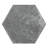 Alma Azul Hexagon 5.1 in. x 5.9 in. Polished Porcelain Stone Look Floor and Wall Tile-86913735