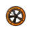 Rustic Lodge 8 - Light Steel Dimmable Drum Chandelier-72920979