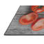 Tapis gris Tomates sur planches de bois-2002676674