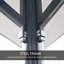 3.9m x 3m Metal Gazebo