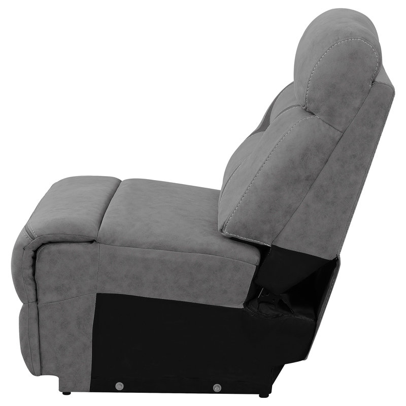 Fauteuil sans accoudoirs Giello gris