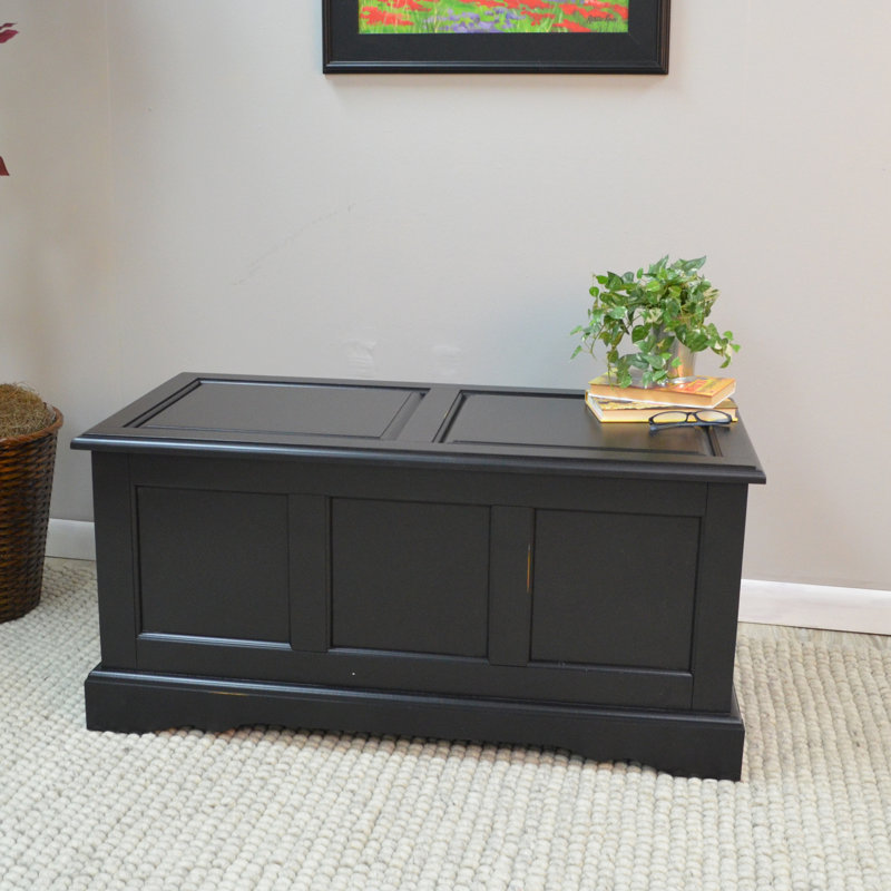 Commode à couvertures Rosson, Noir antique