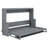Space-Saving Hydraulic Wall Bed With Integrated Desk