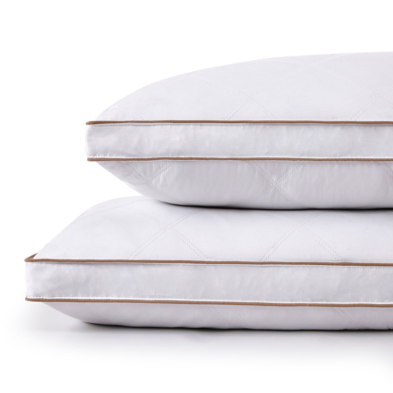  Feather and Down Medium Support Pillow, Queen