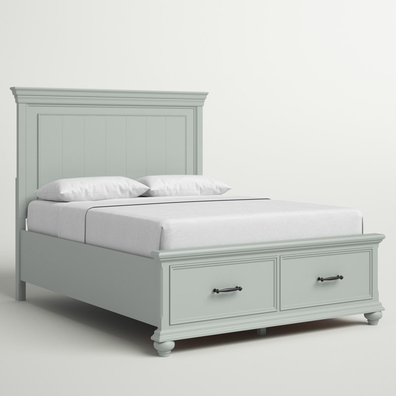 Amarilis Metal Platform Storage Bed, King