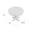Althorp - Victory Oak Round Dining Table-63315000