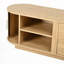 Meuble télé moderne pour téléviseur avec tiroirs, rangement coulissant caché, coins arrondis-2132768919