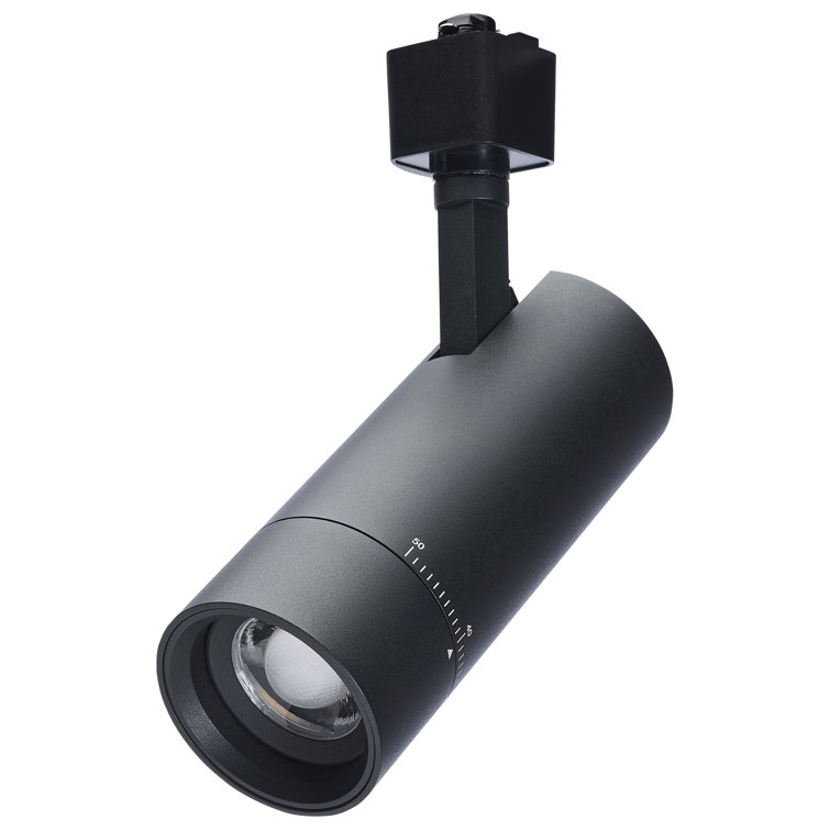 15 Watt LED Track Head 20 to 50 Degree Adjustable Beam Spread CCT Selectable