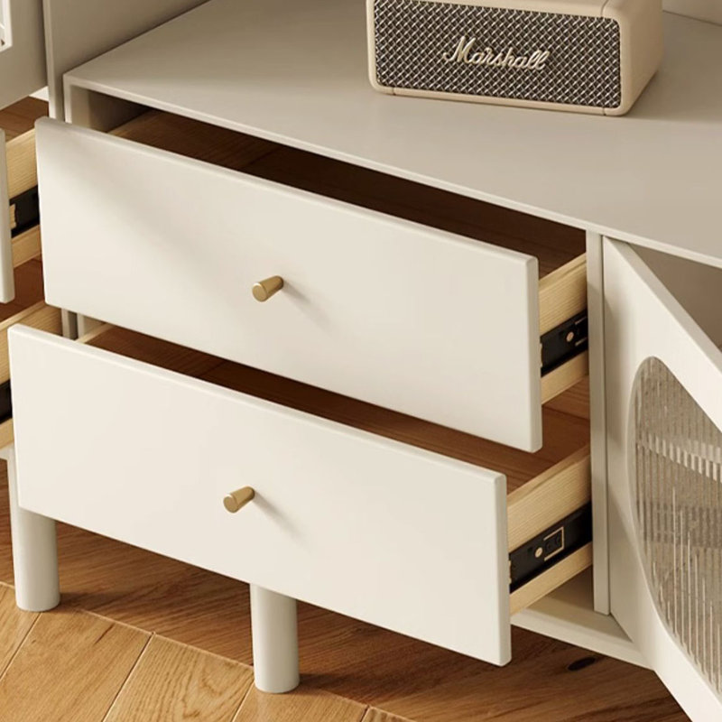 Meuble télé moderne et simple, H 23,2 po x L 78,7 po x l 15,7 po