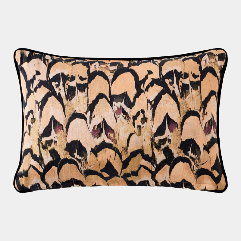 Feathers Pillow Cover & Insert, Rectangle 14"H x 20"W