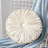 Velvet Round Throw Pillow-1809705460