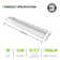 1100 Lumen, 13W Under Cabinet Cct Led Light With 5 Colour (2700K/3000K/3500K/4000K/5000K Selectable)