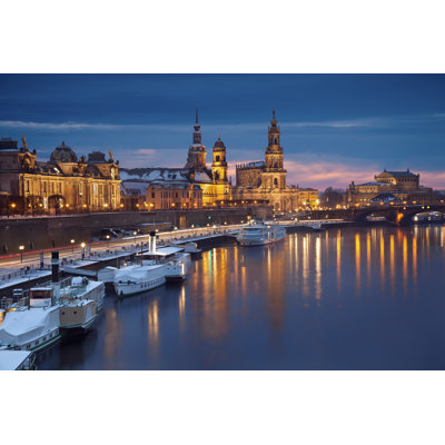 Dresden by RudyBalasko - Wrapped Canvas Print