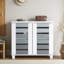 Armoire de rangement pour chaussures Millan Crete Lismore, 12 paires-385834621