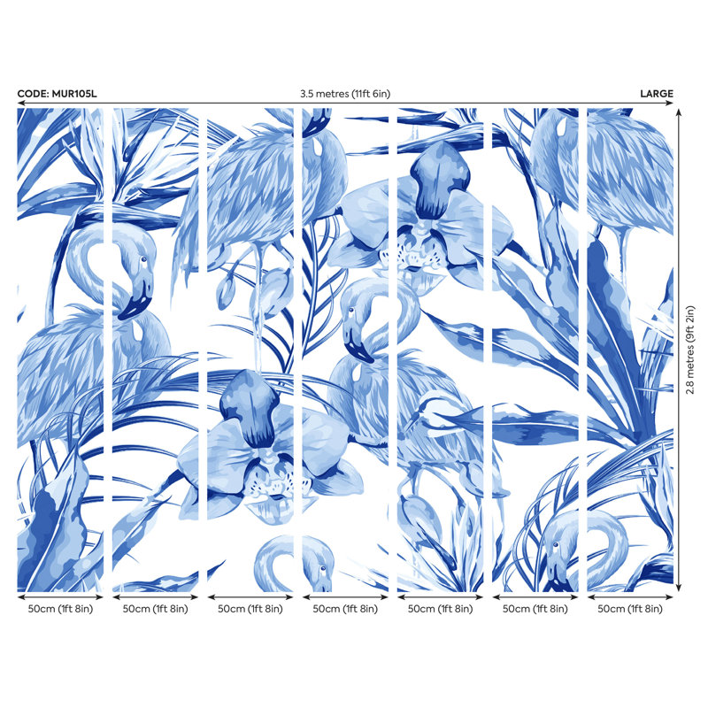 Coplay Matte Wall Mural, 280 cm L x 350 cm W