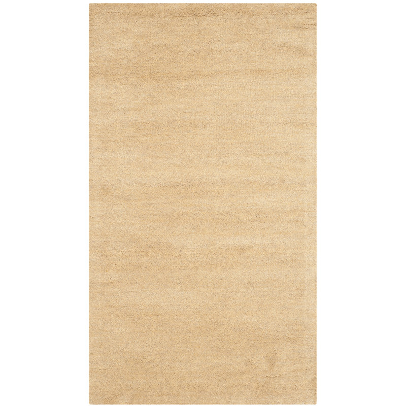 Tapis beige en laine Moreau, Rectangle 3 pi x 5 pi
