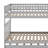 Full Over Full Bunk Bed With Trundle-1011833459
